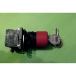 Schneider electric - harmony - bouton arrêt d'urgence à clé xb5 - rouge Schneider electric - harmony - bouton arrêt d'urgence à clé xb5 - rouge