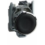 Schneider electric - harmony bouton - poussoir noir Ø22 - à impulsion affleurant - 1f - xb4ba21 Schneider electric - harmony bouton - poussoir noir Ø22 - à impulsion affleurant - 1f - xb4ba21