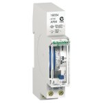 Schneider electric - schneider duoline interrupteur horaire mcanique ih'clic 18mm cycle 24h 1canal 1f ...
