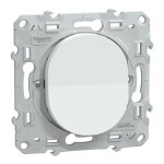 Schneider electric - interrupteur va - et - vient ovalis schneider blanc s320204