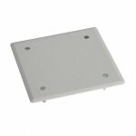 Schneider electric - modulo, couvercle blanc 128 x 128 mm pour bo�te de d�rivation