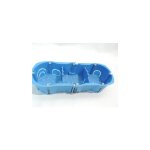 Boite d'encastrement triple � 67mm 3 postes entraxe 57mm verticale prof 40mm multifix schneider alb71337 ...