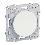 Schneider electric - double poussoir odace anthracite connexion rapide 'a vis Schneider electric - double poussoir odace anthracite connexion rapide 'a vis