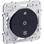 Schneider electric - odace, interrupteur vmc anthracite, avec position arr�t, � vis (s540243)