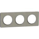 Schneider electric - schneider odace touch plaque triple kvadrat perle avec liseré aluminium - s530806kg ... Schneider electric - schneider odace touch plaque triple kvadrat perle avec liseré aluminium - s530806kg ...