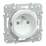 Schneider electric - ovalis - lot de 108 2p + t � puits - 16a - blanc - sans emballage unitaire (s320059p) ...