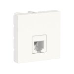 Schneider electric - prise tlphonique rj12 2 modules polaires schneider nu349718