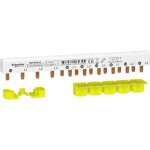 Schneider electric - resi9 xp - peigne monobloc - 3p + n - 63a - 10 modules - cache dents 5m (r9pxh410) ...