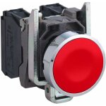 Schneider electric - harmony xb4 - bouton poussoir à impulsion - Ø22 - 1o + 1f - vis étrier Schneider electric - harmony xb4 - bouton poussoir à impulsion - Ø22 - 1o + 1f - vis étrier
