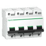 Schneider electric - interrupteur magntothermique 4p 100a 10ka c 6 modules a9n18374