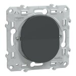 Schneider electric - interrupteur ou va - et - vient ovalis schneider finition: anthracite