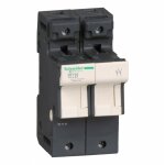Schneider electric - porte - fus 2p 50a pour fusible 14 x 51 mm - df142