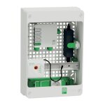 Schneider electric - resi9 coffret vdi 13m2r - switch 5ports poe - 2 prises - grade 3tv 6xrj45 cat6a ...