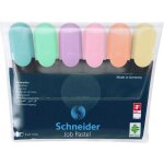 Schneider schreibger�te surligneur textmarker job pastell etui 6 st�ck 50 - 115097 1 pc(s) a245482