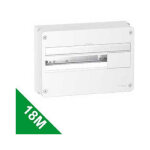Schneider - tableau lectrique 18 modules 1 range r9h18401