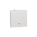 Schneider electric - schneider unica bouton poussoir lumineux 2 modules mécanisme blanc - nu320618fn Schneider electric - schneider unica bouton poussoir lumineux 2 modules mécanisme blanc - nu320618fn