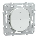 Schneider electric - wiser ovalis - interrupteur volet - roulant - 4a - zigbee - blanc (s320567w)