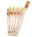 Lot de 6 brosses cuivre et soies b�timent pinceaux r�champir et radiateur