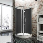Cabine de douche intégrale 90 x 90 x 204 cm, arrondie, cabine de douche complète schulte avec portes ... Cabine de douche intégrale 90 x 90 x 204 cm, arrondie, cabine de douche complète schulte avec portes ...