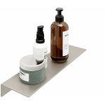 Etagère de douche à coller, tablette de douche murale 33 x 9, 5 x 3, 5 cm, aspect inox Etagère de douche à coller, tablette de douche murale 33 x 9, 5 x 3, 5 cm, aspect inox