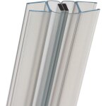 Schulte - paire de joints magn�tiques universels 201 cm recoupable, pour porte 5 - 6 - 8 mm, e100056 ...