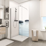 Panneau mural 90 x 210 cm, revtement pour douche et salle de bain, dcodesign photo schulte pierres ...
