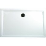 Schulte - receveur de douche acrylique 160 x 90 x 3, 5 cm, rectangulaire, extra plat  poser ou  encastrer, ...