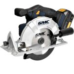 Scie circulaire electrique sans fil batterie 18v diametre 165 mm gmc 636575