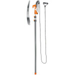 Gt garden - scie d'�lagage t�lescopique 2 en 1 avec coupe - branches - longueur 375 cm