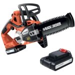 Scie �lectrique � batterie au lithium 18 v. black & decker gkc 1820 l lame cm. 20 - salon