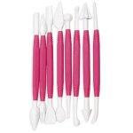 Scrapcooking - lot de 8 outils / 16 fonctions pour p�te � sucre