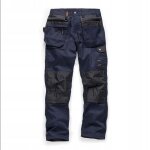 Scruffs - pantalon worker plus, bleu marine taille 46 l Scruffs - pantalon worker plus, bleu marine taille 46 l