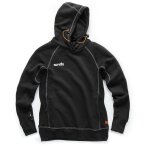 Scruffs - sweatshirt  capuche trade noir pour femmes taille 38