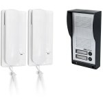 Scs sentinel - interphone audio filaire - 2 logements audiokit duo