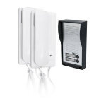 Scs sentinel - interphone audio filaire - 2 logements audiokit duo