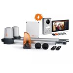 Scs sentinel - kit motorisation portail battant + visiophone, opengate 1 integral. garantie 5 ans