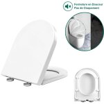 [jamais utilis] abattant wc frein de chute lunettes toilettes, sdlogal, toilette pour salle de bain ...