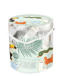 Seau 16 emporte - pi�ces acier - wild - argent - scrapcooking