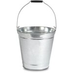 Seau � cendres acier galvanis� - le marquier