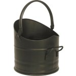 Seau � cendres en m�tal noir
