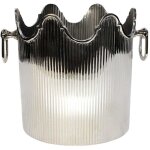 Seau � champagne argent� 24x15x21cm