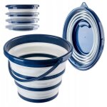 Kadax - seau en silicone pliable seau de pche touristique universel 10l