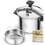 Seb - cocotte - minute inox 9 l, induction, co - conue, systeme scurit 5 points, fabriqu en france, ...