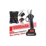 S�cateur � batterie s�cateur de branches d'arbre, diam�tre de coupe 30mm, cisaille �lectrique ciseaux ...