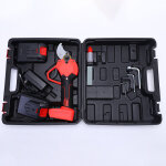 S�cateur �lectrique 40mm diam�tre de coupe, s�cateur de branche d'arbre, ciseaux d'�lagage �lectrique, ...