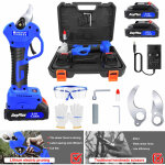 Scateur de jardin 21v scateur de vigne scateur de branches scateur d'arbustes avec batterie au lithium ...