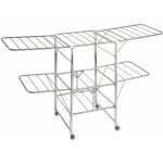 Sche - linge mobile pliant, acier inoxydable wenko