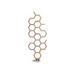 Matisre - sche - serviette eau chaude cuivre lumineux de 821mm de haut et 426mm de large - 248 watt ...