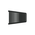 Matis�re - s�che - serviette eau chaude noir de 440mm de haut et 1020mm de large - 705 watt - del440 ...