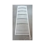 Radson - seche - serviette electrique 1250w fluide caloporteur blanc h. 1750mm l. 600mm cintré thermostat ... Radson - seche - serviette electrique 1250w fluide caloporteur blanc h. 1750mm l. 600mm cintré thermostat ...